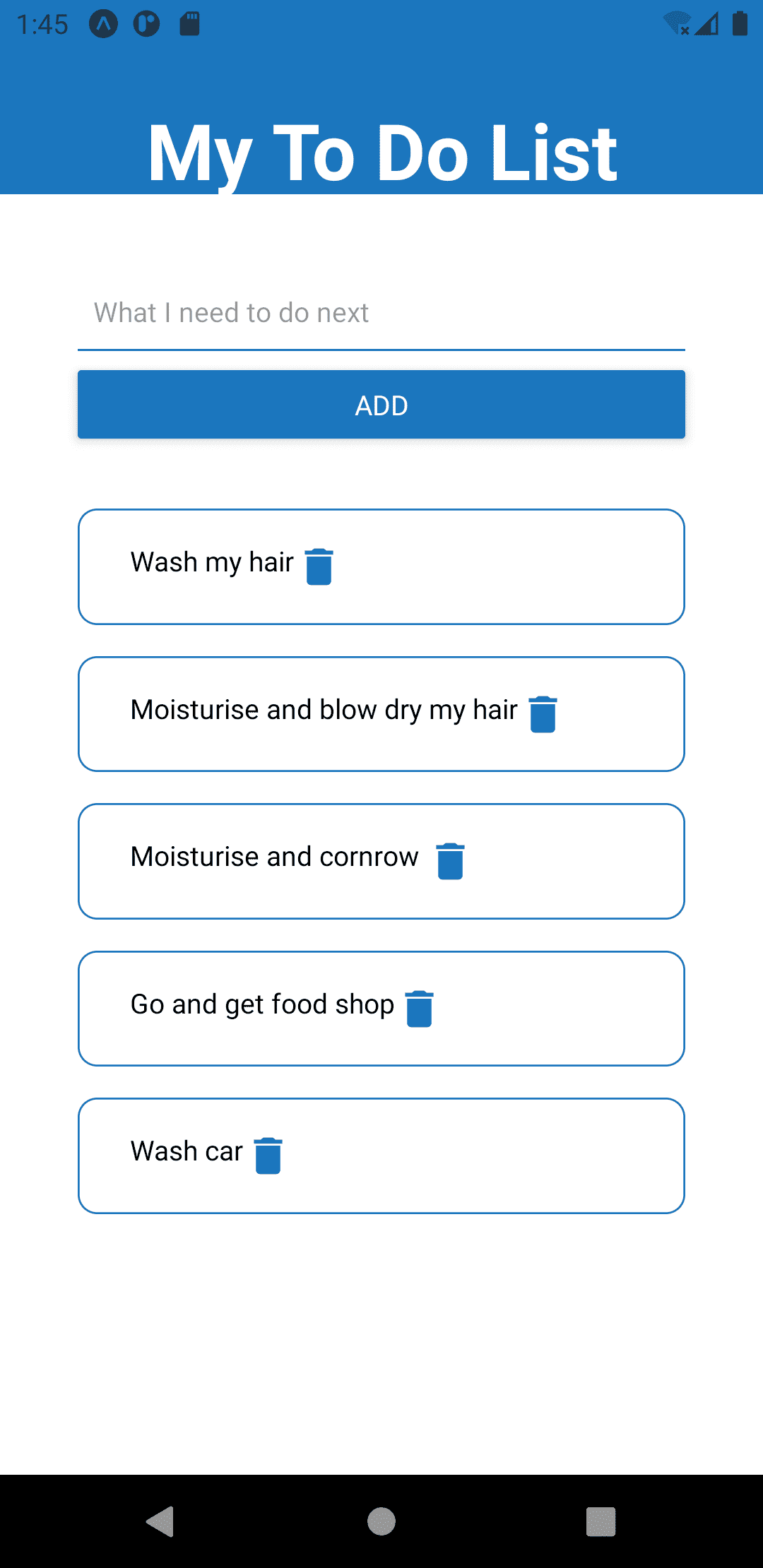 To do Application